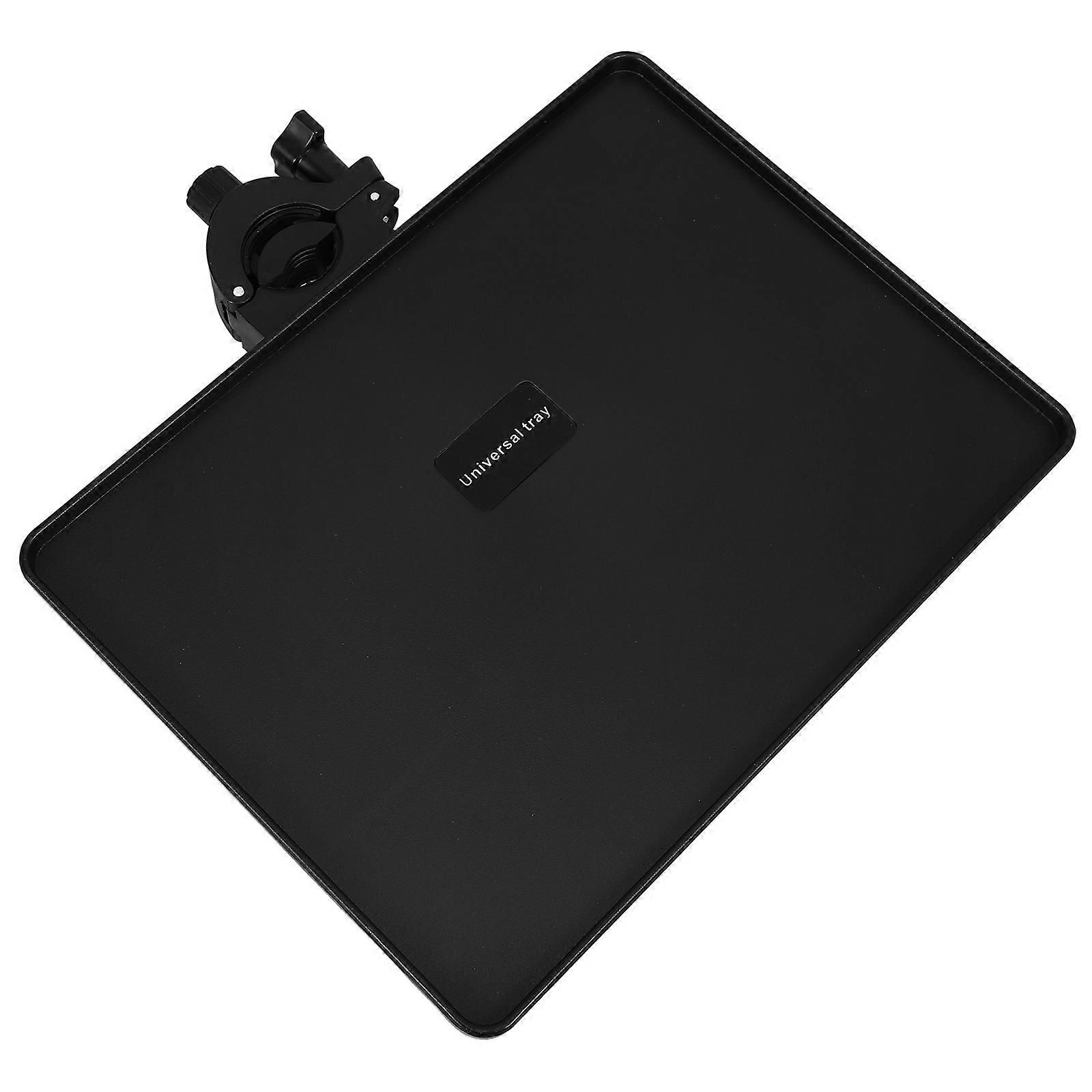 Adjustable Clamp-on Sound Card Tray for Microphone Stand
