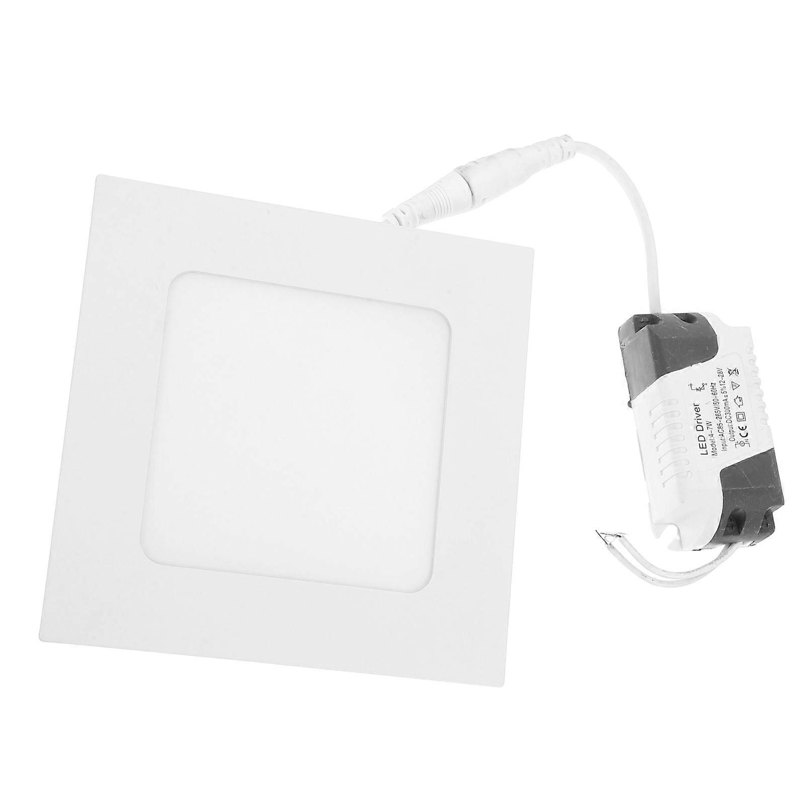 LED Panel Light Square Ceiling Lamp for Lighting Use 6W Warm White