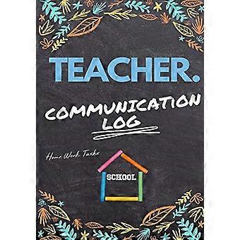 Communicatielogboek voor docenten: log alle student-, ouder-, noodgeval- en medische/gezondheidsgegevens 7 x 10 inch 110 pagina's