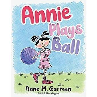 Annie spielt Ball