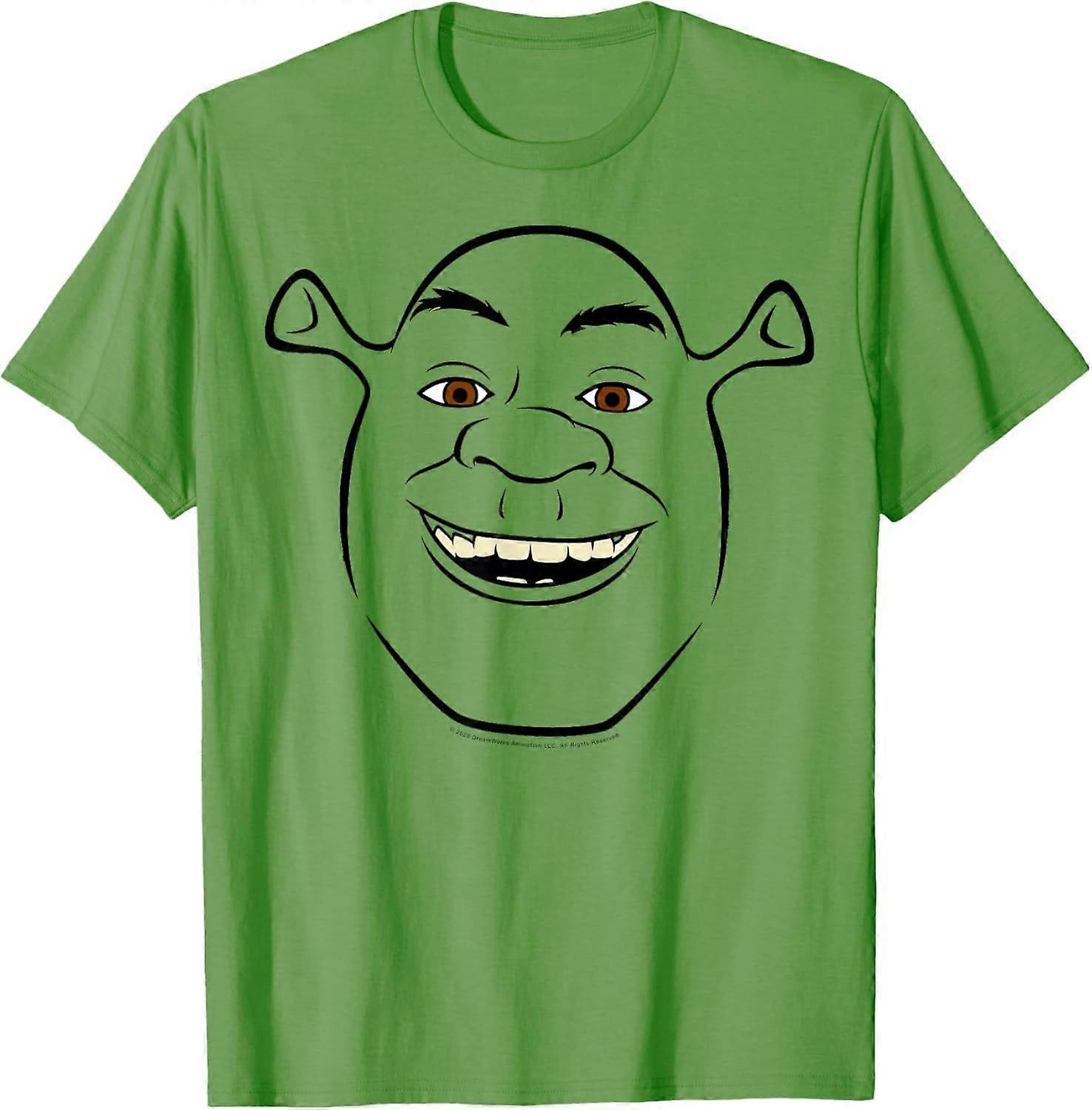 Shrek Big Face Outline T-Shirt Type 1981