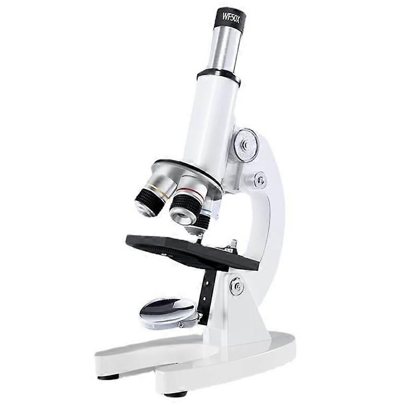 Microscope for Students with Glare Optical Lenses and Ergonomic Adjustable Head for School