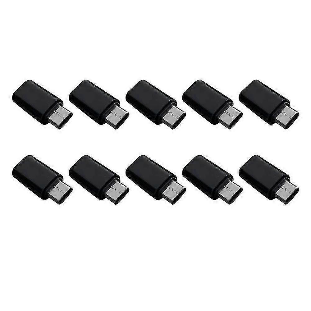 Type-C Converter Adapter Android Mini to Type-C OTG Converter Head Data Type-C Mini Converter,Black