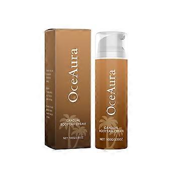 OceAura Sunless Body Blackening Cream, Sonnencreme für den Sommer, den Strand und die Natur für weiche und glänzende Körperhaut