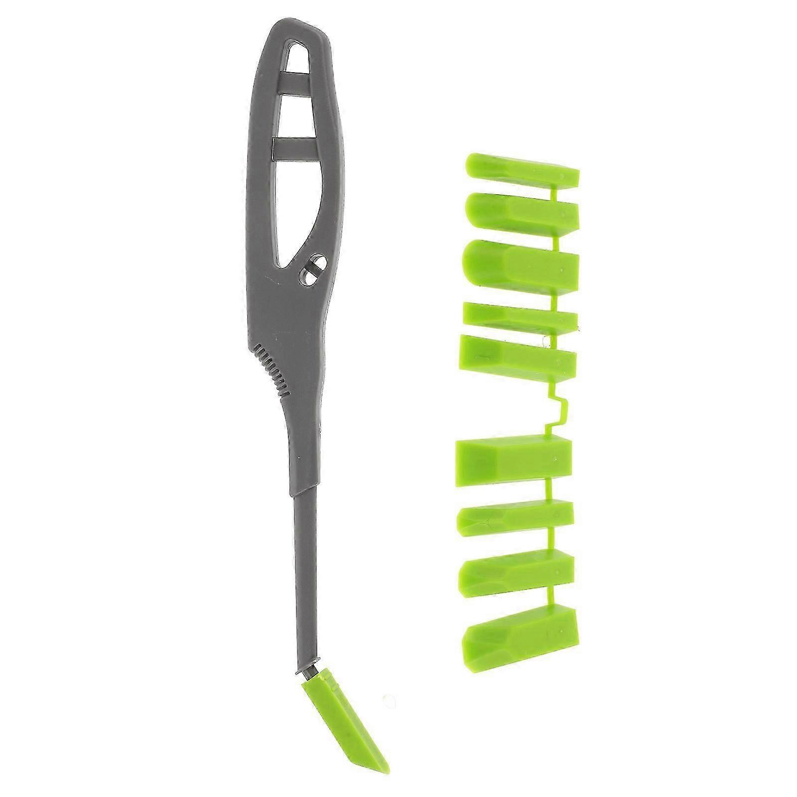 Multi Angle Glass Glue Tool compatible with Caulking Removal 5Sets