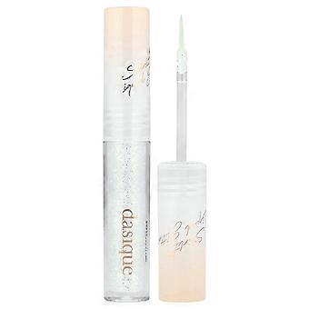 Dasique, Starlit Jewel Liquid Glitter, 01 Frozen Gold, 0.06 oz (1.8 g)