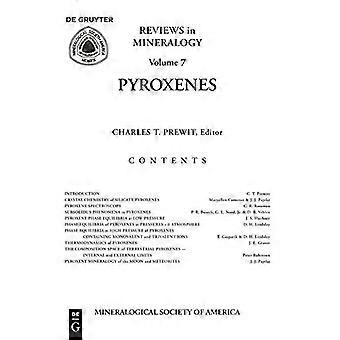Pyroxenes (Arviot mineralogiasta ja geokemiasta)