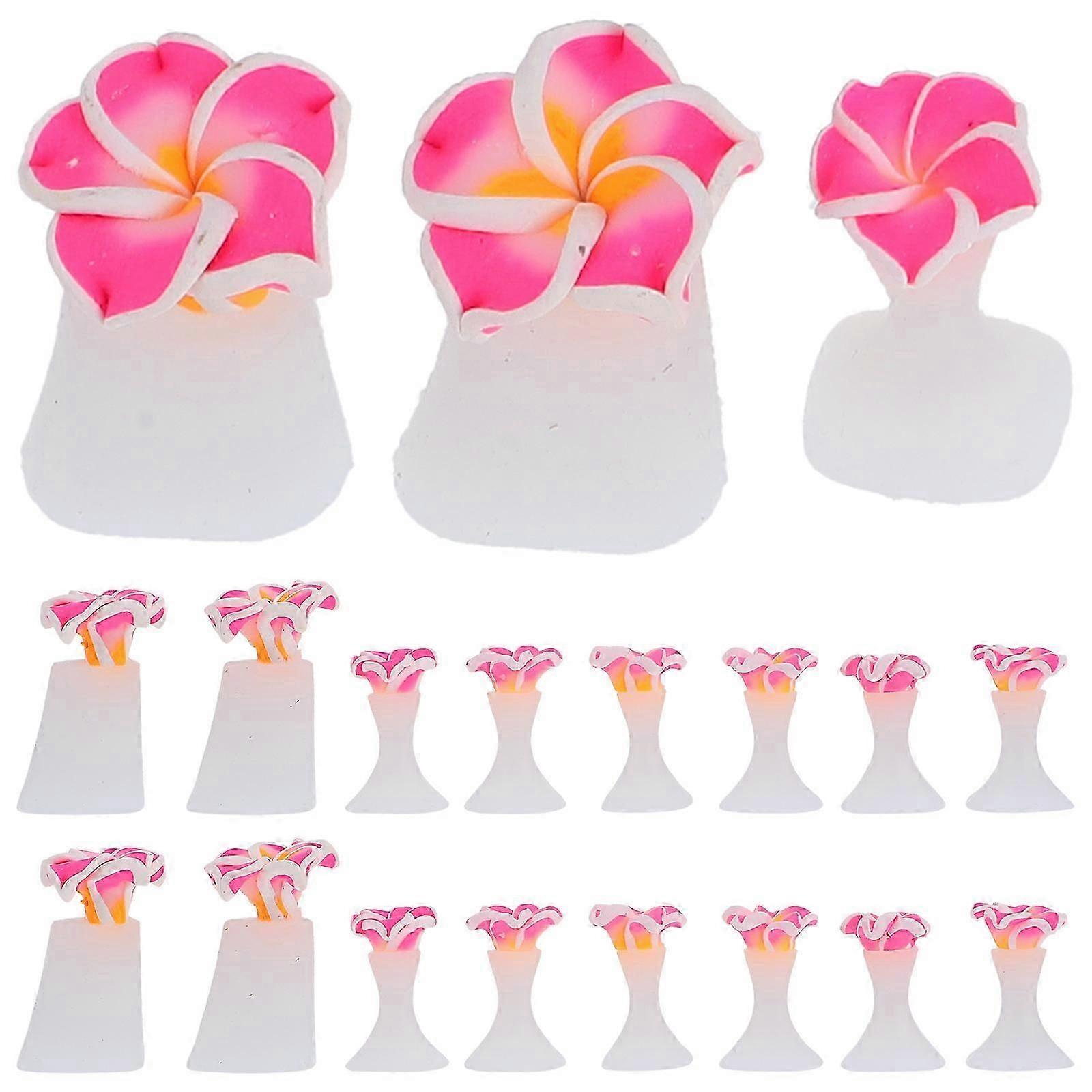 Silicone Toe Separators for Pedicure Nail Art Separator 3Sets