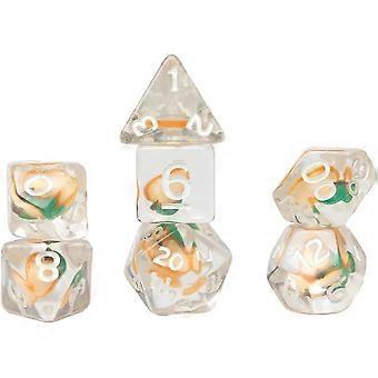 Sirius Dice Peach Fruit Slice Dice Set
