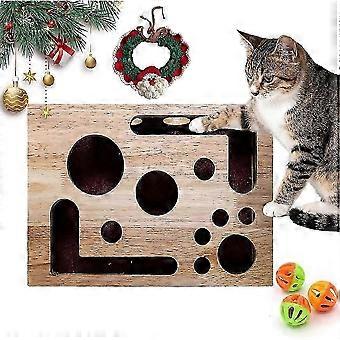 Kattenkrabset met nagelvijl, verbeterde versie 2026, krabpuzzel voor binnenkatten