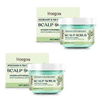 1-3x Rosemary Scalp Scrub, A Gentle Scalp Treatment That Cleanses Exfoliates