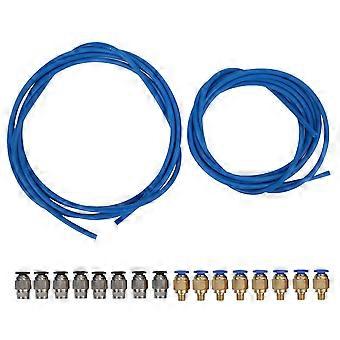 3D Printer PTFE Tube PC4?M6 PC4?M10 Pneumatic Connectors for Creality Ender 3