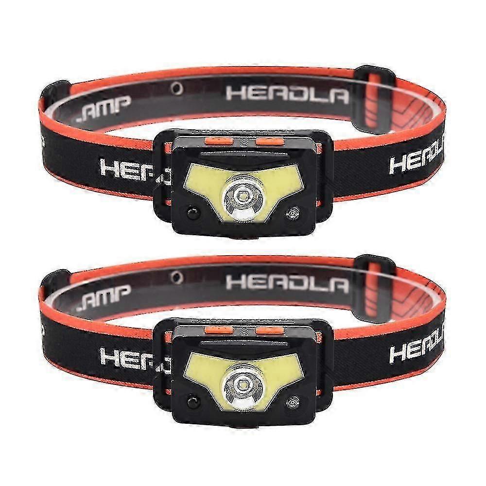 Led Headlamp - Motion Sensor Head Lamp Flashlight For Camping Cycling Running