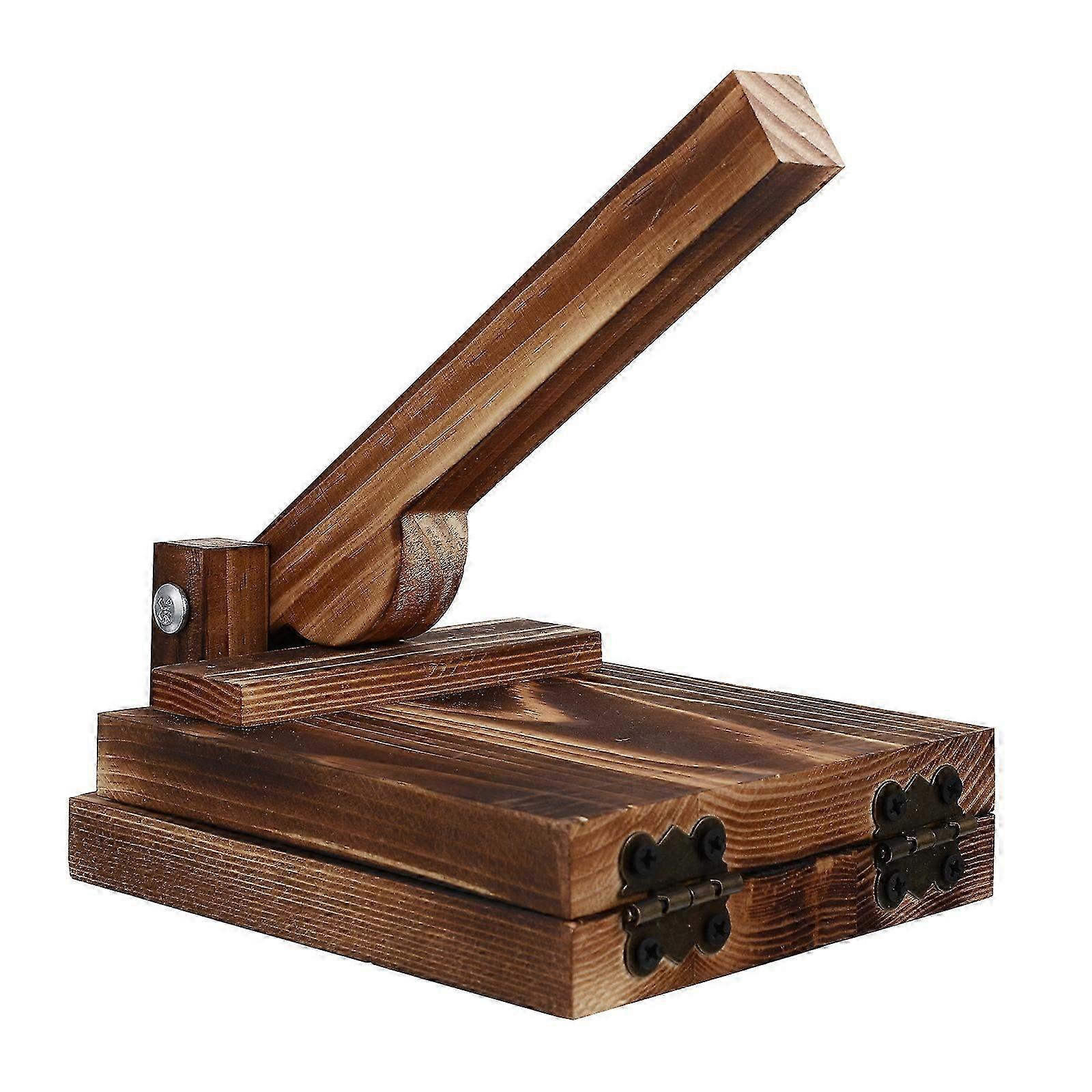 Creative Dumpling Wrapper Mold Wooden Dough Presser for Kitchen 1Pcs