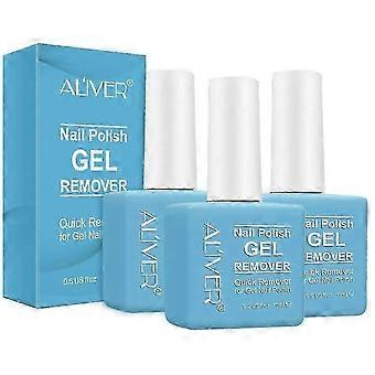 1-3 STKS Aliver Nagellak Remover Soak Off Magic Varnish Gel Acryl Reiniger 15ml
