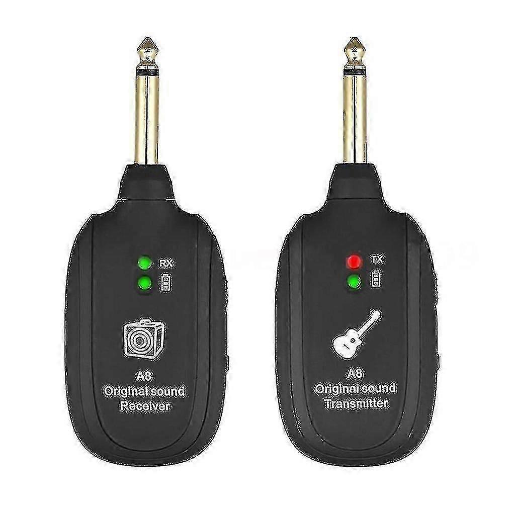 Wireless pickup system compatible with guitar with A8 technology