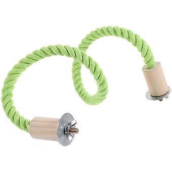 Bird Rope Parrot Swing Rope Toy for Cage Activity 4Pcs Set