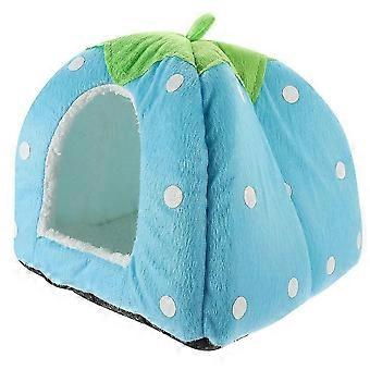 Smådjursbädd för hamstrar, praktisk design, enkel att fästa på buren, 38,00 x 36,00 x 36,00 cm, 1-pack