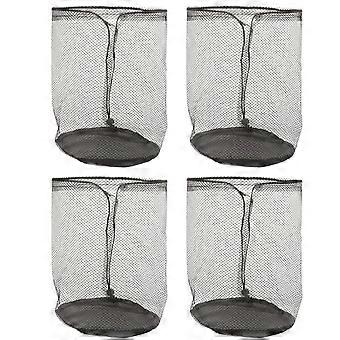 4 Stücke Nylon Matte Taschen Kegel Tragetaschen Kegel Mesh Taschen Outdoor Sporttaschen