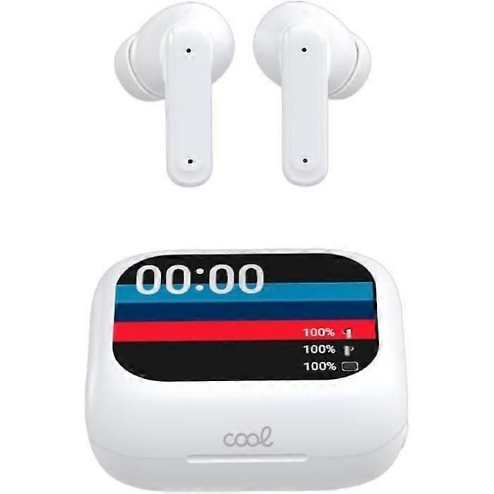 Cool Ambient Wireless Earbuds with Built-in Touchscreen