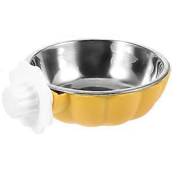 South Pumpkin Hängande Skål Hund Avtagbar Skål Rostfritt Stål