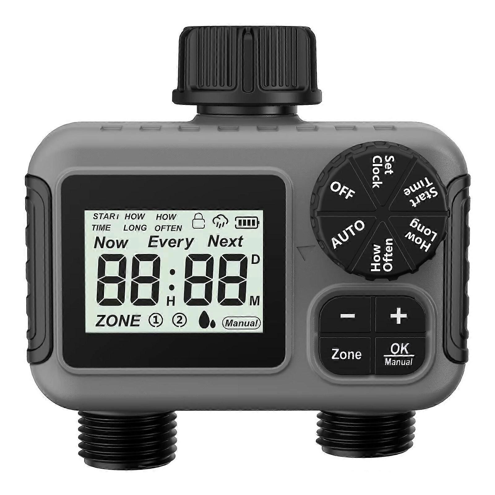 Hose Sprinkler Timer Auto Irrigation Controller For Efficient Plant Care Irrigation Controller System for Yard Multicolor