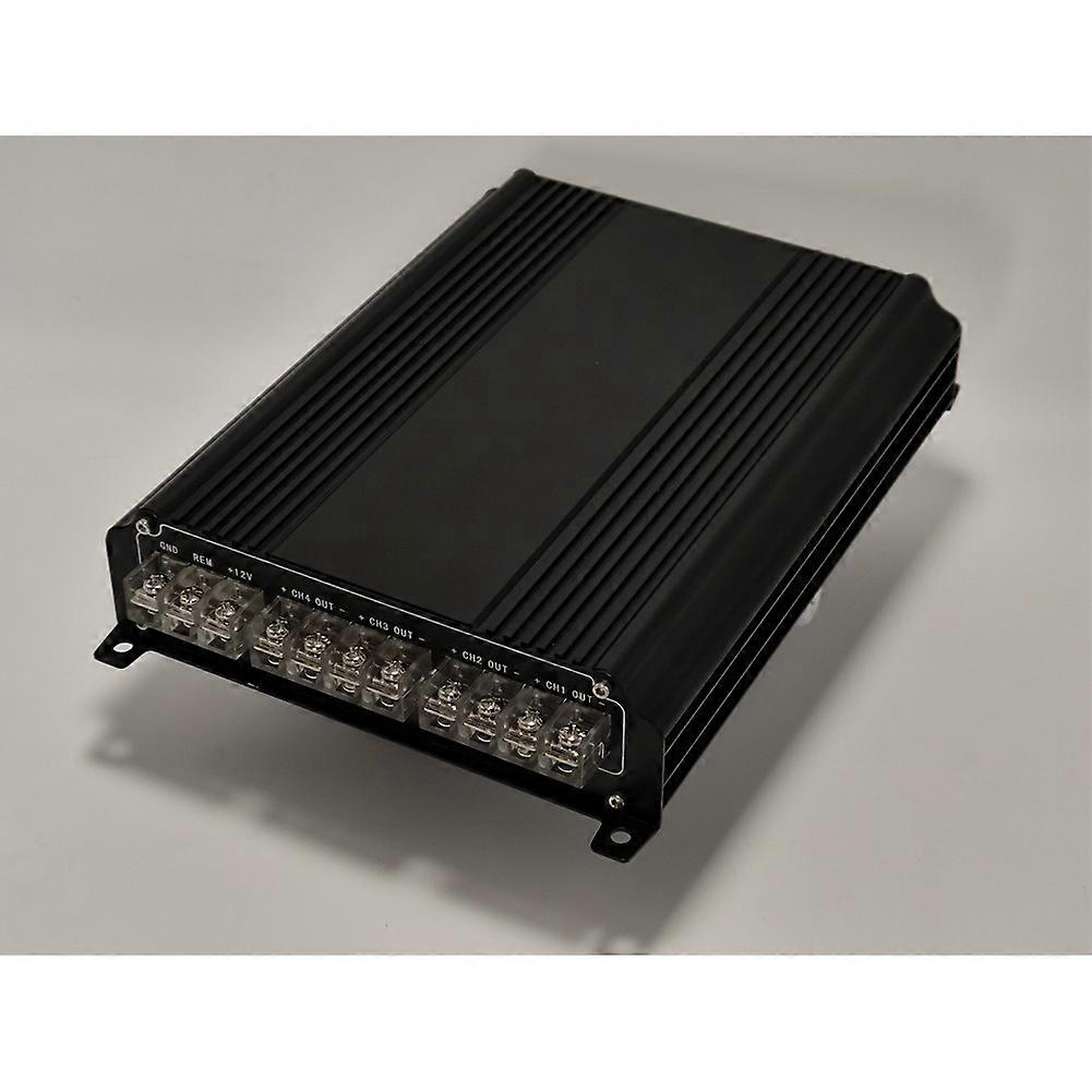 Car Amplifier Audio Modification 12V High Power Amplifier Class D 4-Channel Amplifier