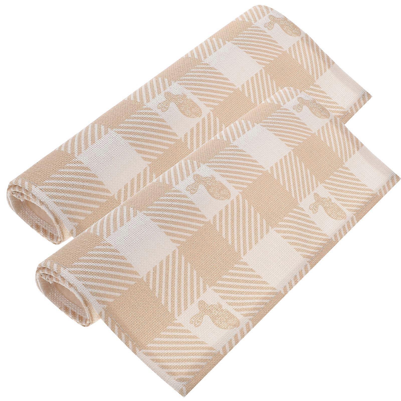 Waterproof Place Mats Easter Table Placemats for 2Pcs Dinner Table Decor