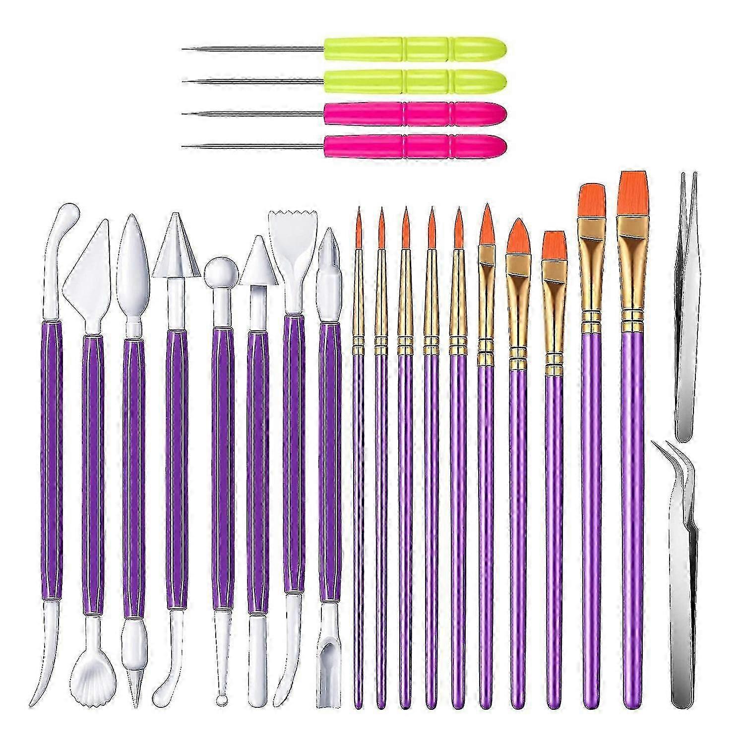 24pcs Cookie Decorating Kit Fondant Cake Decorating Tool Include