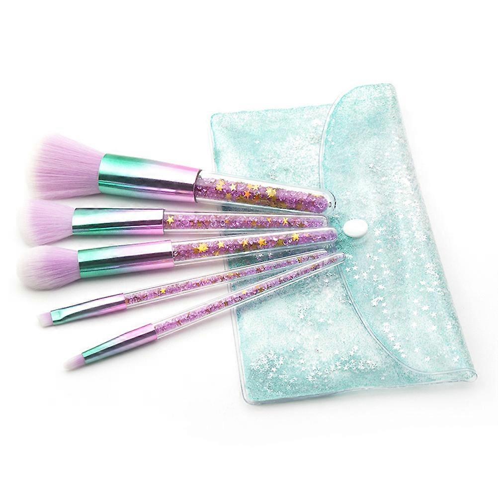 Makeup Set Professional Makeup Brush Kit for 5Pcs Liquid Foundation Powder