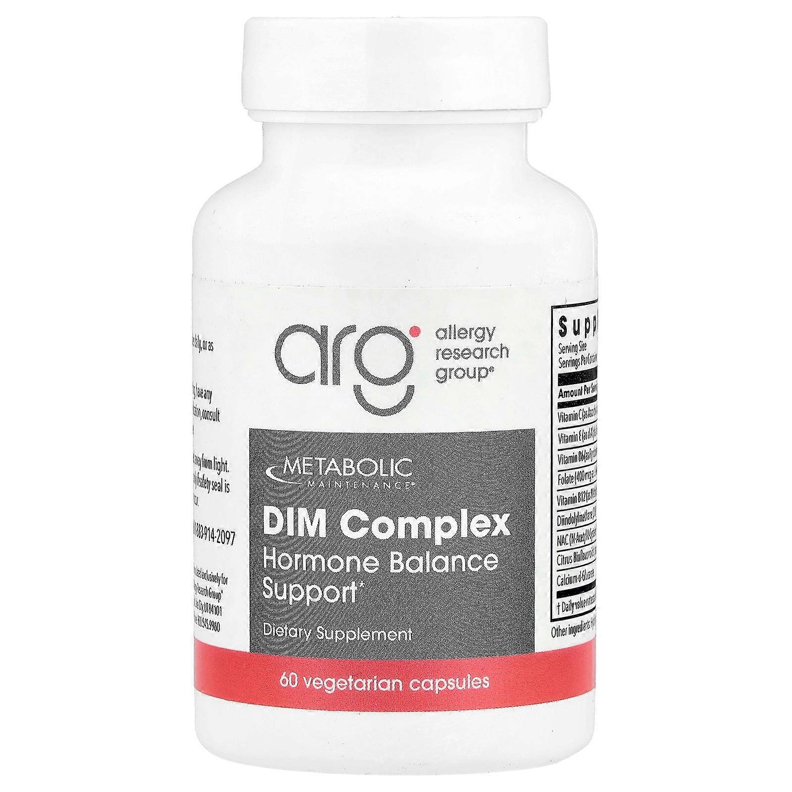 Metabolic Maintenance, DIM Complex, 60 Vegetarian Capsules