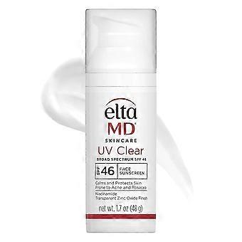 EltaMD UV Clear Facial Sunscreen SPF 46 Oil-Free Formula with Zinc Oxide, Dermatologist Recommended (White),x