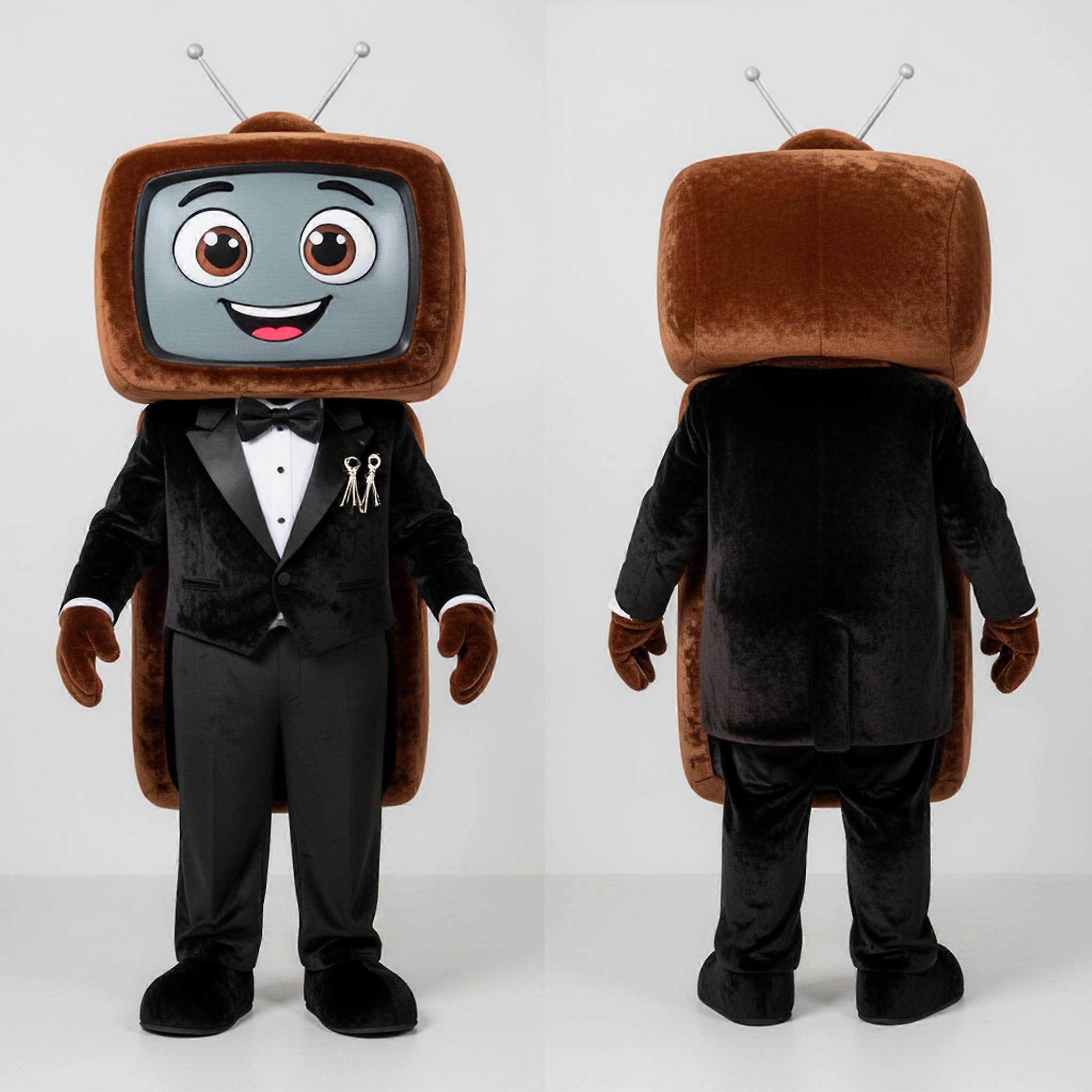 MASTICOT Velvety Brown Television Mascot