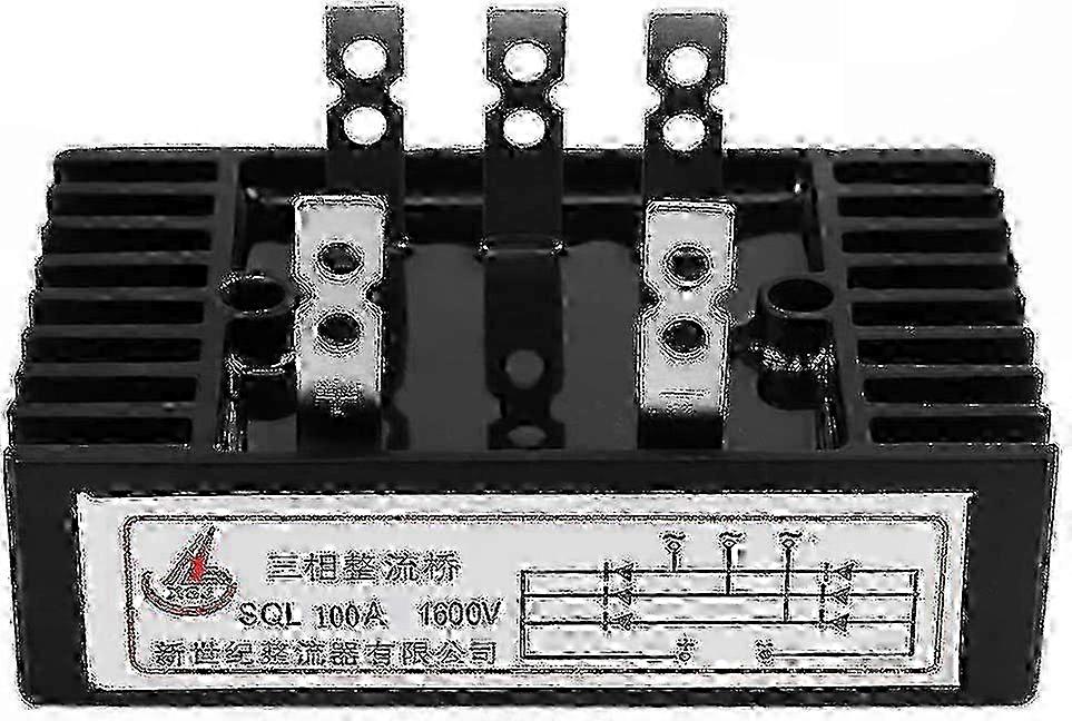 Three Phase AC to DC Diode Bridge Rectifier 1600V 100A High Efficiency Power Conversion Module