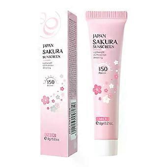 Crema solare sbiancante, isolante, protezione UV, idratante per il viso, crema solare SPF50, controllo dell'olio, pelle G7J8