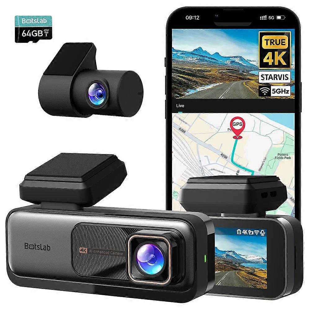4K Dashcam - Autocamera - Rijcamera - Videorecorder - Dashboardcamera