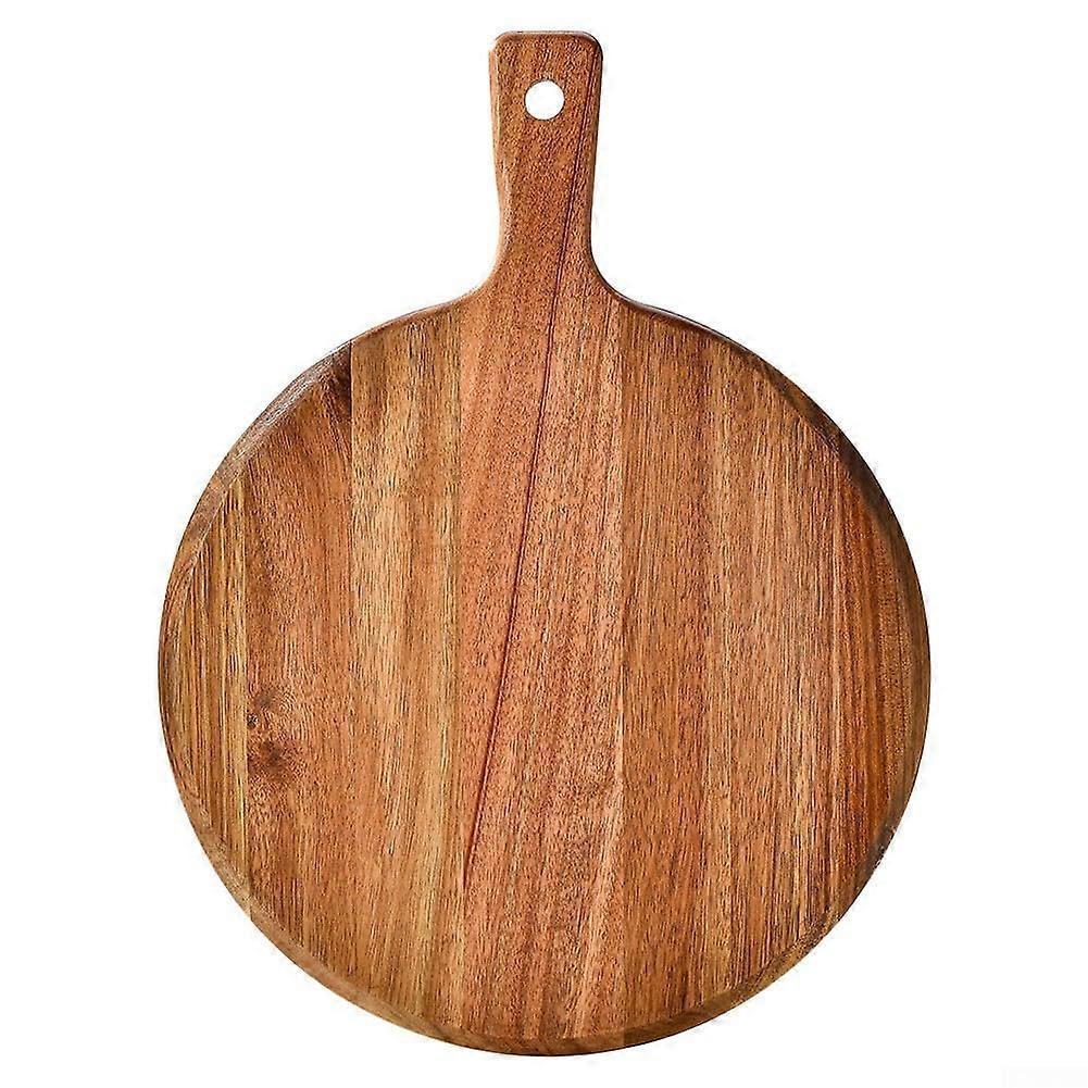 Solid Acacia Round Serving Platter