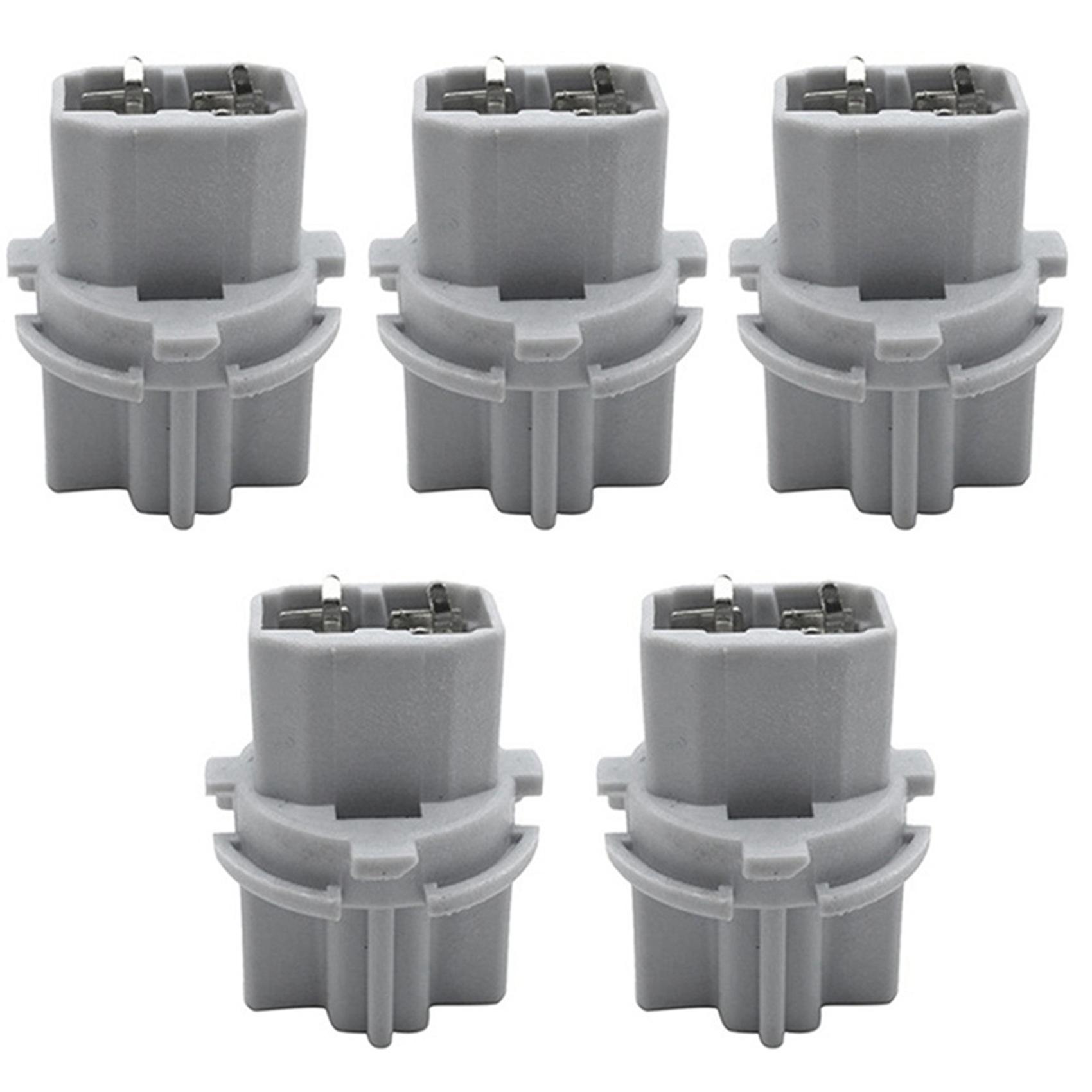 5Pcs 33515-S50-003 Car Brake Tail Lamp Rear Light Holder for Accord Odyssey T20W Taillight Socket H