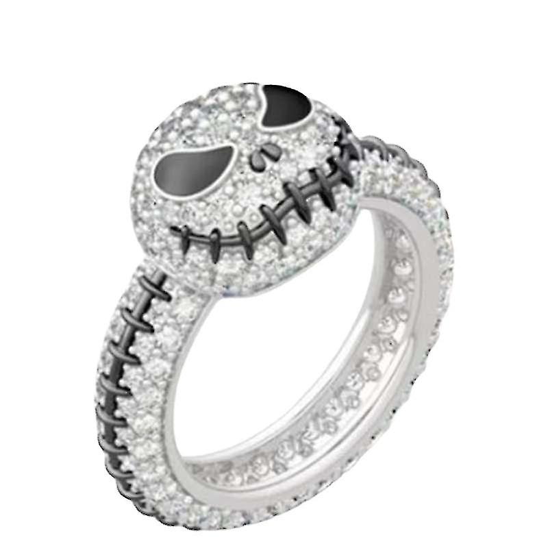 Metal Jack Skull Ring