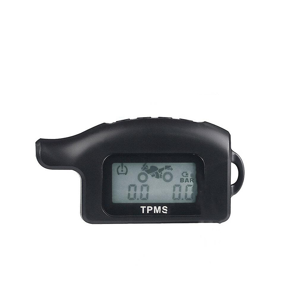 Motorcycle Lcd Tpms Tire Pressure Monitor With External Sensors - Tyre Monitoring System Moto Tools