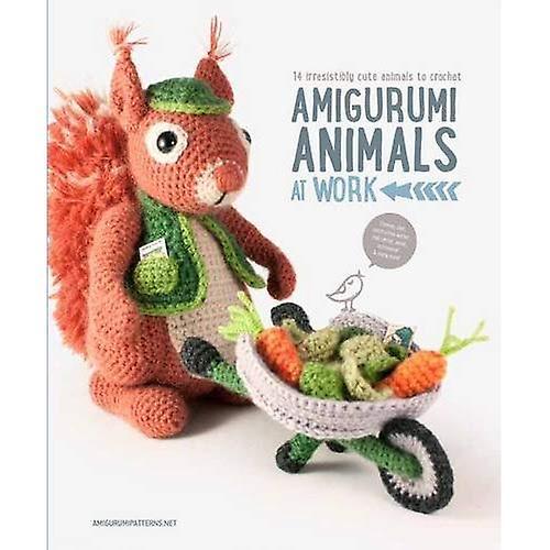 Amigurumi animales en el trabajo