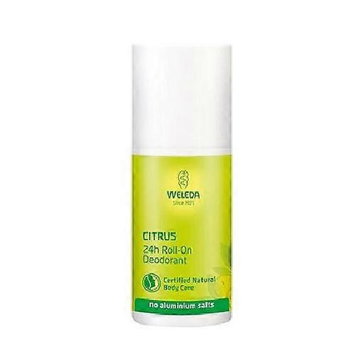 Weleda Citrus 24 小时滚珠除臭剂,1.69 盎司(1 件装)
