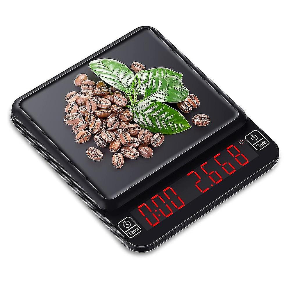 Coffee Scale With Timer Espresso Scale 3kg/0.1g Digital Precision Scale Coffee Scale Multifunctional Kitchen Scale