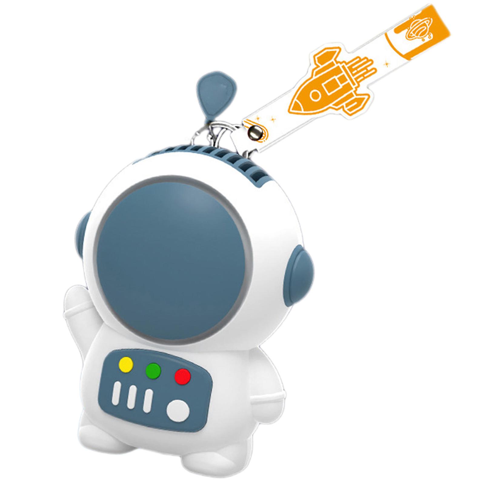 Cartoon Astronaut Mini Fan Children Usb Rechargeable Fan For Office School Class Meeting