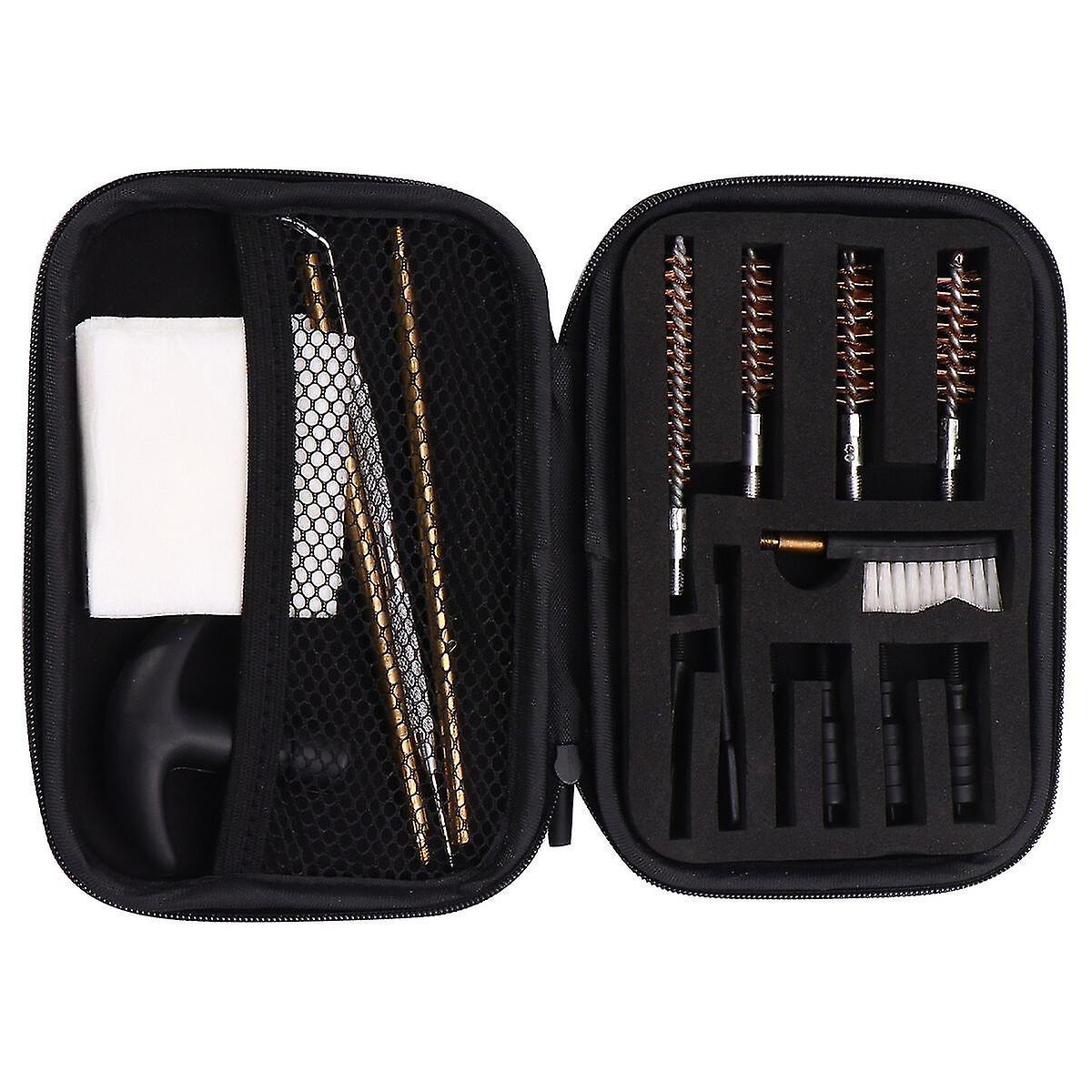 16pcs Calibre Cleaning Tools Kit Universal 22 357 38 45 9mm With Storage Case