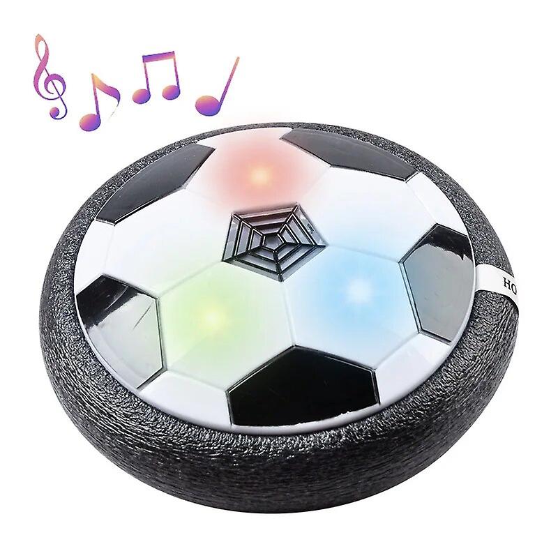 JUSCH Hover Hockey Soccer Floating Air Soccer with Led Light/Foam Indoor Outdoor Suspended Football Easy Sliding for Children Toddlers