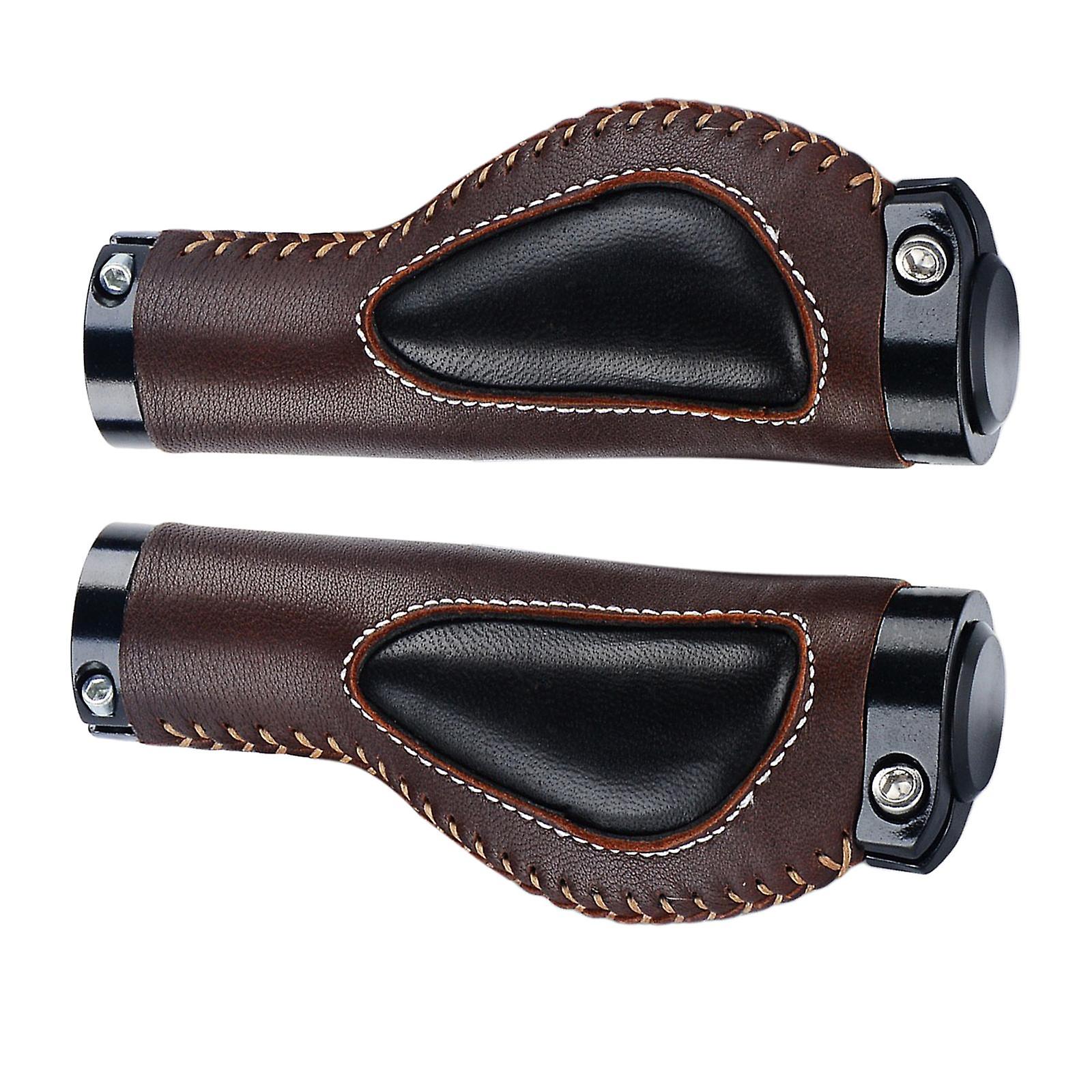 1 Pair Bike Handlebar Grips Ergonomic Non-slip MTB Road Bicycle Blue