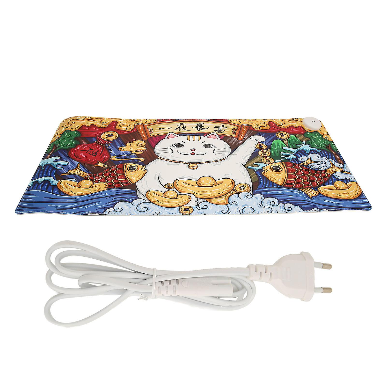 31.5x13.0in Heated Mouse Pad with 3 Temperature Levels for Gaming and Office Use