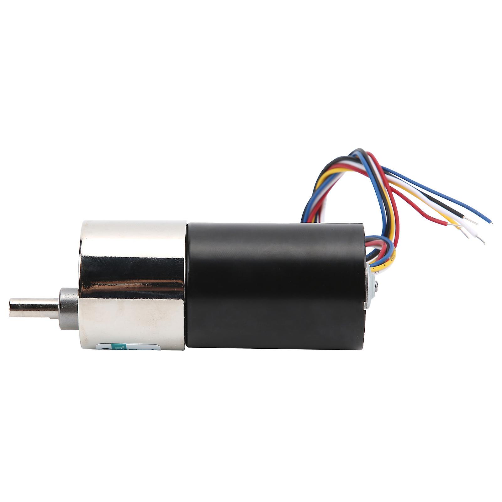 12V DC Brushless Motor with Bracket, CW/CCW Low Speed 30rpm/min for Micro Machinery XD - 37GB3650