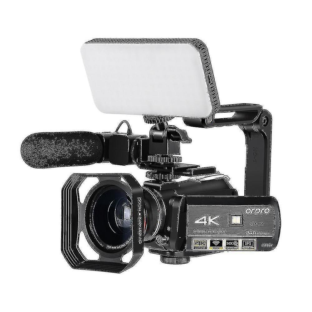 Ac3 Camcorder With Fill Light And Stand Black